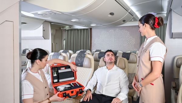  Saving Lives in the Skies: Emirates and Parsys design pioneering new telemedicine station for inflight customers