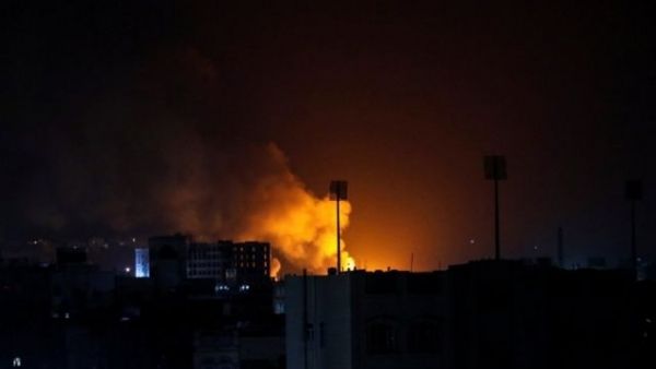 قصف باليمن