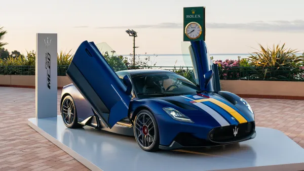 Maserati back at Rolex Monte-Carlo Masters with exclusive MC20 Cielo “Less is More…?” 