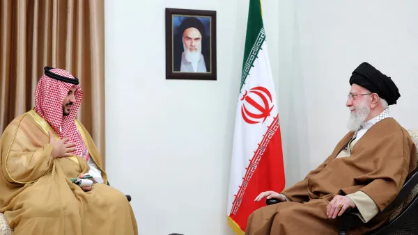 Saudi Defense Minister meets Khamenei in Tehran 