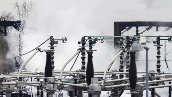 Massive blaze erupts at central London power substation