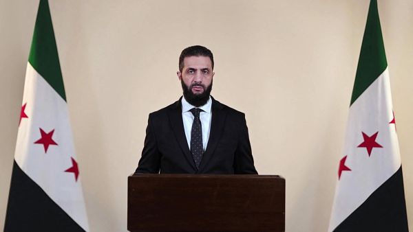 Syria's interim president Ahmed al-Sharaa