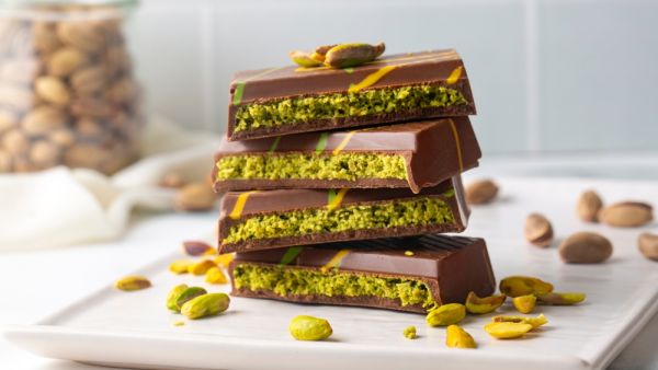 Dubai chocolate. (Shutterstock) Dubai chocolate