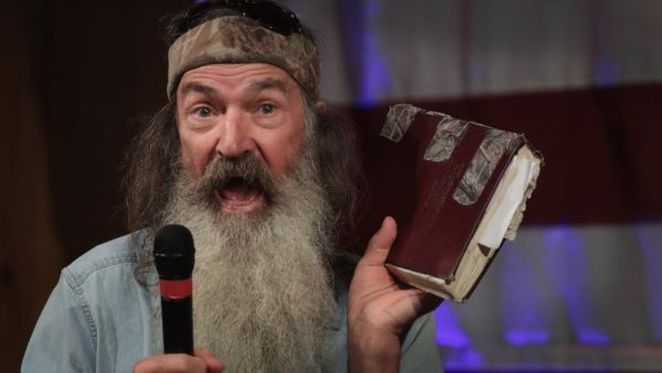 Reality television star Phil Robertson