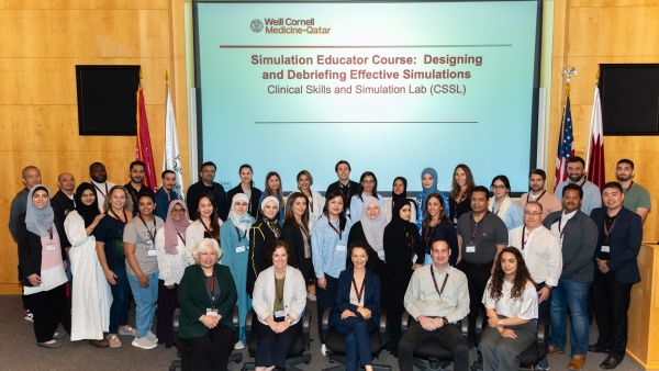 WCM-Q hosts simulation educator course