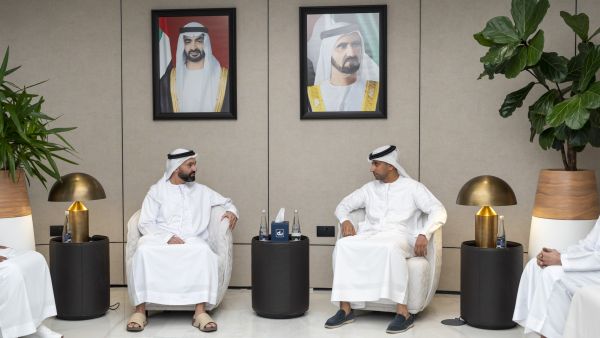 During the event. Director General of Fujairah Digital Government visits du HQ and Innovation Hub to explore future-focused technologies