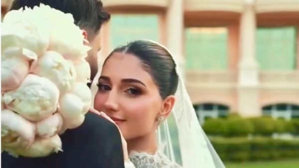 شيرين بيوتي بطابع ملكي في حفل زفافها بتوقيع المصمم رامي القاضي شيرين بيوتي بطابع ملكي في حفل زفافها بتوقيع المصمم رامي القاضي