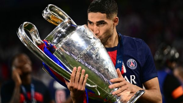 أشرف حكيمي..جوكر باريس الذي حطم الأرقام القياسية في ليلة التتويج الأوروبي