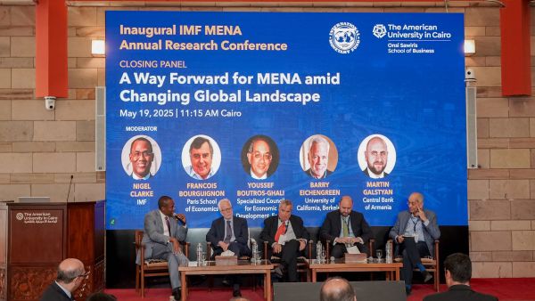 The Imf and Auc Wrap Up First Mena Economic Research Conference: Steering Macroeconomic and Structural Policies in a Shifting Global Economic Landscape