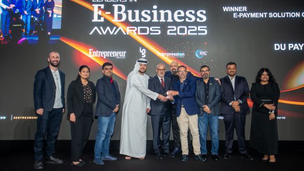du Pay wins E-Payment Solution of the Year at the Entrepreneur Leaders in E-Business Awards 2025