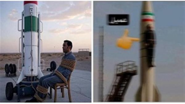 Viral image of Mossad spy launched on Missile toward Israel