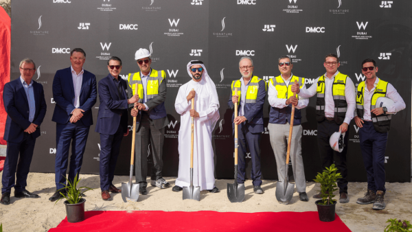Dmcc and Signature Developers Break Ground on W Residences Dubai – Jlt in Collaboration With Marriott International