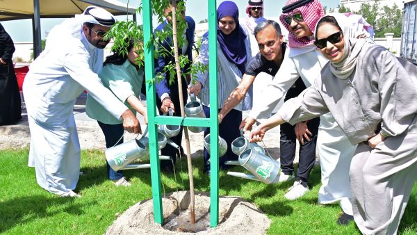 NBB Participates in Tree Planting Drive in Zallaq and Zayed Town