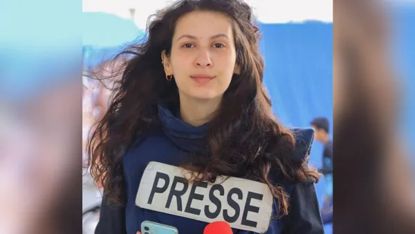 Journalist Bayan Abu Sultan 