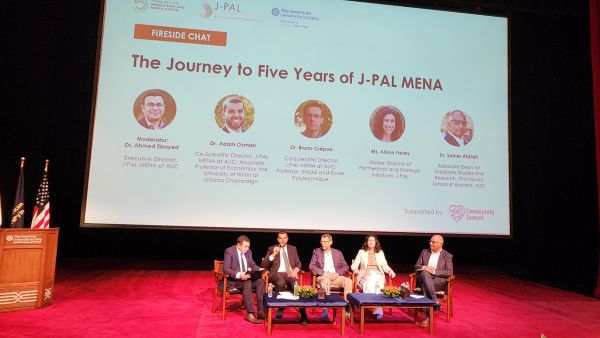 J-pal Mena at AUC Celebrates Five Years of Evidence Policymaking in the Middle East and North Africa