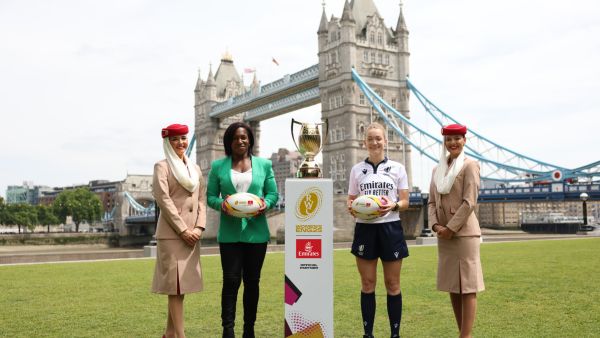 Emirates signs on as Official Partner of Women’s Rugby World Cup England 2025