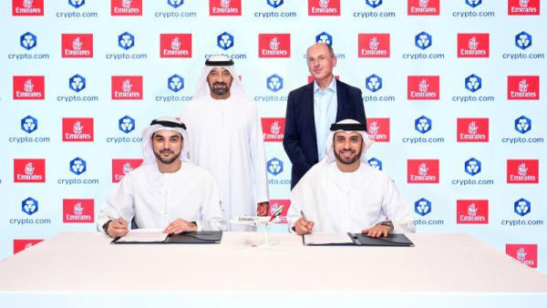 Emirates signs MoU with Crypto.com for future integration of Crypto.com Pay as a payment option for customers