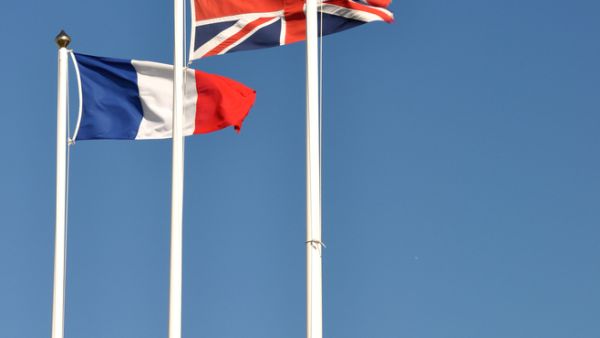 Three European Flags: French, British, German. Shutterstock Europe moves to pressure Iran with UN snapback mechanism