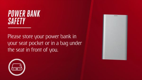  Emirates makes changes to safety rules for customer usage of power banks onboard