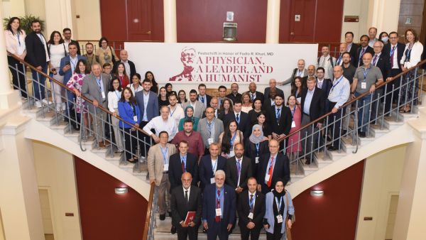 AUB President Fadlo Khuri Honored as a Physician, Leader, and Humanist