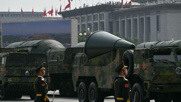 China unveils nuclear triad in historic Tiananmen parade