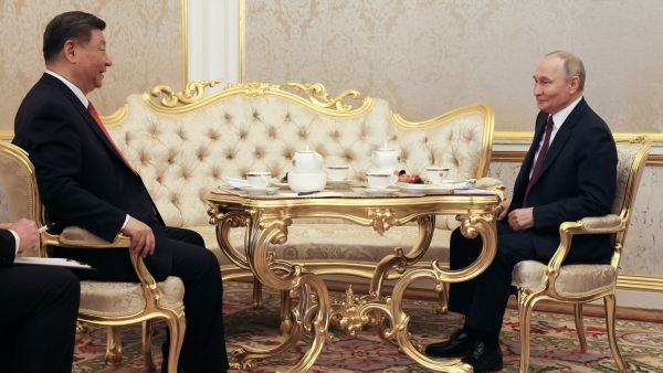 Putin and Xi caught on open mic discussing organ transplants and human lifespan