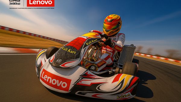 Lenovo Enters the Karting World and Becomes the Title Sponsor of the Lenovo Kalì Kart Team