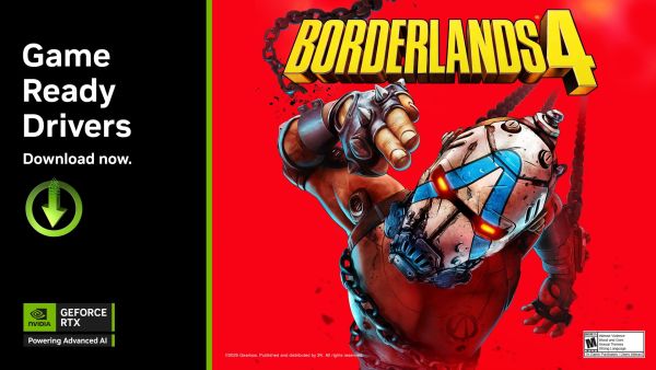 Borderlands 4 launches with NVIDIA DLSS 4 and a new GeForce Game Ready Driver