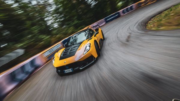 Maserati GT2 Stradale captivates Crowd at “TUTTO BENE Hillclimb”
