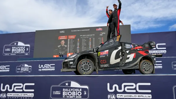 Toyota GAZOO Racing Breaks WRC Win Record with One-Two Finish at Rally Chile
