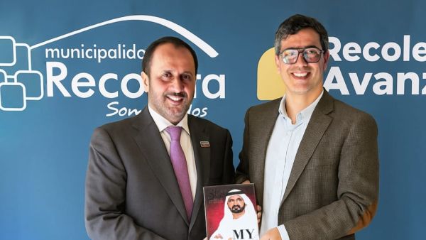 H.E. Ahmad Bin Shafar Meets Mayor of Recoleta, Chile, to Strengthen Cooperation and Exchange Expertise in District Cooling