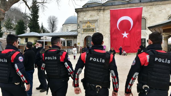 Turkish policemen