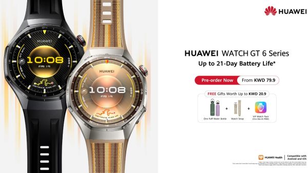 Advanced Outdoor Sports and Incredible 21-day Battery Life: HUAWEI WATCH GT 6 Series Pre-orders Begin