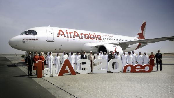 العربية للطيران تتسلم أولى طائراتها من طراز إيرباص A320neo