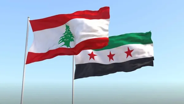 أعلام سوريا ولبنان