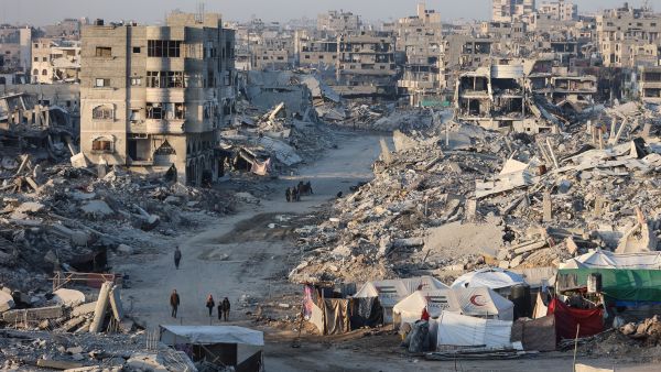 Gaza rubble to be transformed into island