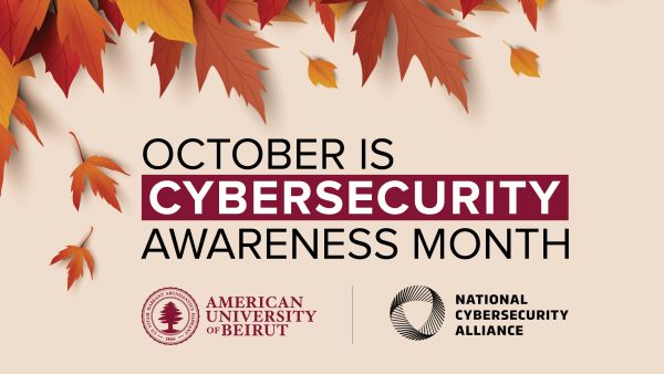 AUB Reaffirms Commitment to Cybersecurity Education During Cybersecurity Awareness Month 2025