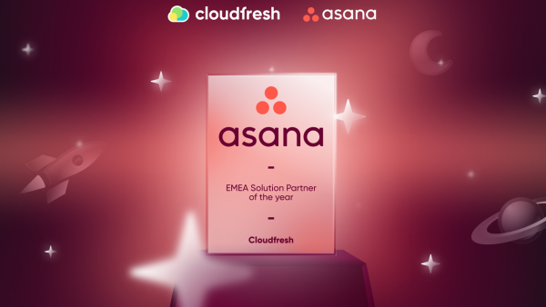 Cloudfresh Receives EMEA Solution Partner of the Year Award by Asana