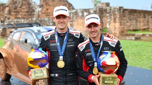 فريق تويوتا جازو للسباقات يحقق فوزه الـ 102 في بطولة العالم للراليات بعد حصده المركزين الأول والثاني في رالي باراغواي