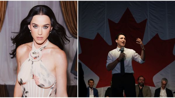 Katy Perry and Justin Trudeau