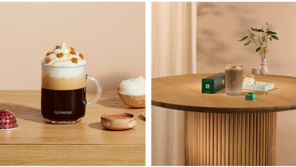 استمتع بعودة نكهات الموسم المحبوبة مع قهوتَي "جنجربريد" و"بيبرمنت بينويل" من "نسبريسو" بإصدار محدود