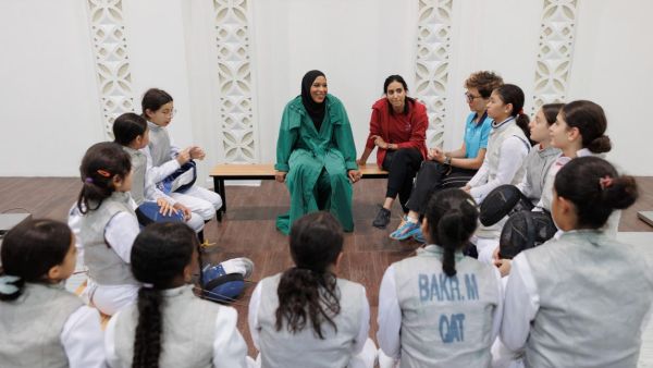 البطلة الأولمبية ابتهاج محمد تدعم رؤية مؤسسة قطر المتمثلة في تمكين الفتيات من خلال الرياضة وتوجه لهنّ رسالة "هذا مكانكِ"