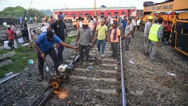 Eight killed, 13 injured as passenger train crashes into stationary freight train in India