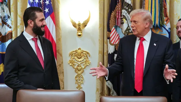 Al-Sharaa meets Trump at the White House in a historic thaw in U.S.-Syria relations