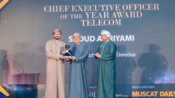 Saoud Al Riyami Named CEO of the Year – Telecom at CXO Awards 2025 
