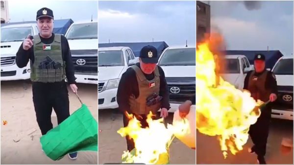 Palestinian militia leader Hussam Al-Astal