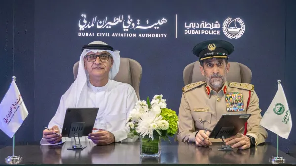 توقيع مذكرة تفاهم بين هيئة دبي للطيران المدني وشرطة دبي لتعزيز التعاون في قطاع الطيران