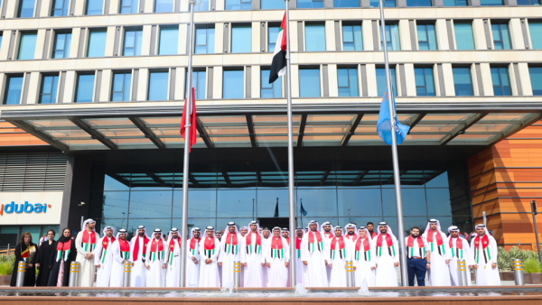 flydubai marks UAE Flag Day