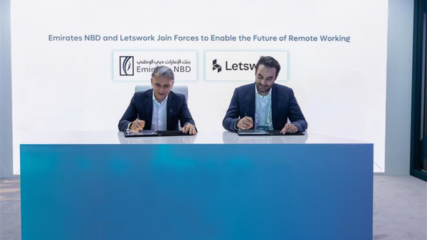 بنك الإمارات دبي الوطني يتعاون مع "ليتس وورك" لتمكين موظفيه من الوصول إلى أكثر من 4000 مساحة عمل مشتركة