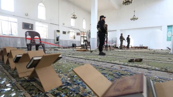 تفجير مسجد حمص